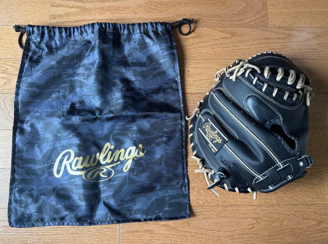 Rawlings 硬式キャッチャーミット　ブレイクザモールド　収納袋付き