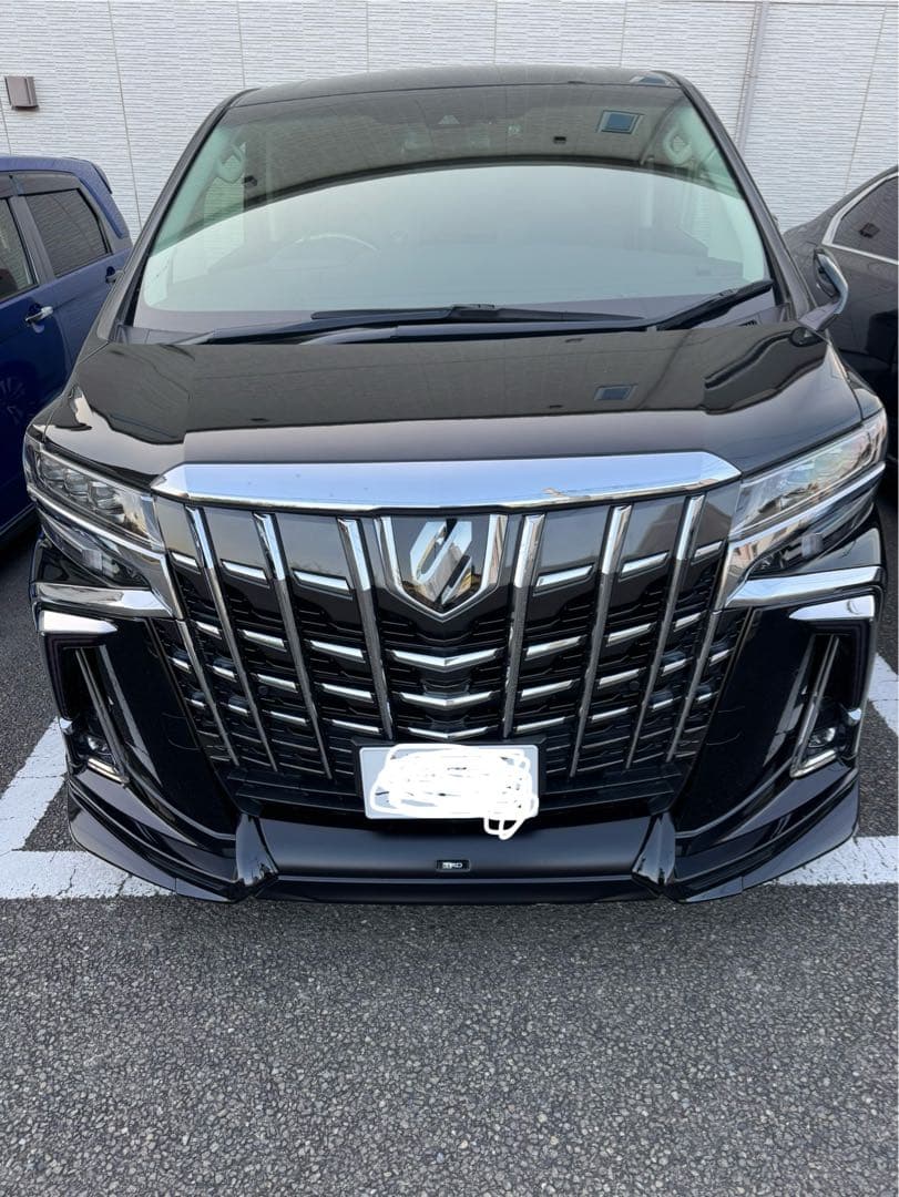 アルファード30後期　TRDフロントスポイラー