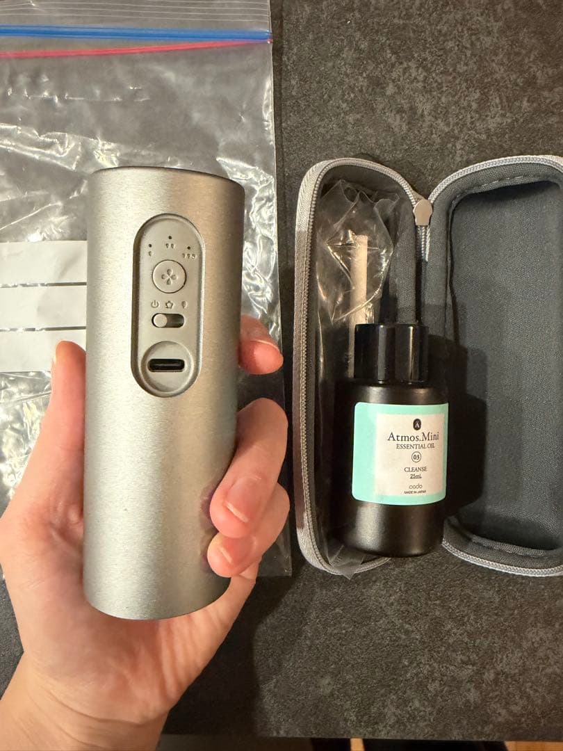 cado（カドー） STEM Mini（サンドシルバー） 加湿器 ポータブル