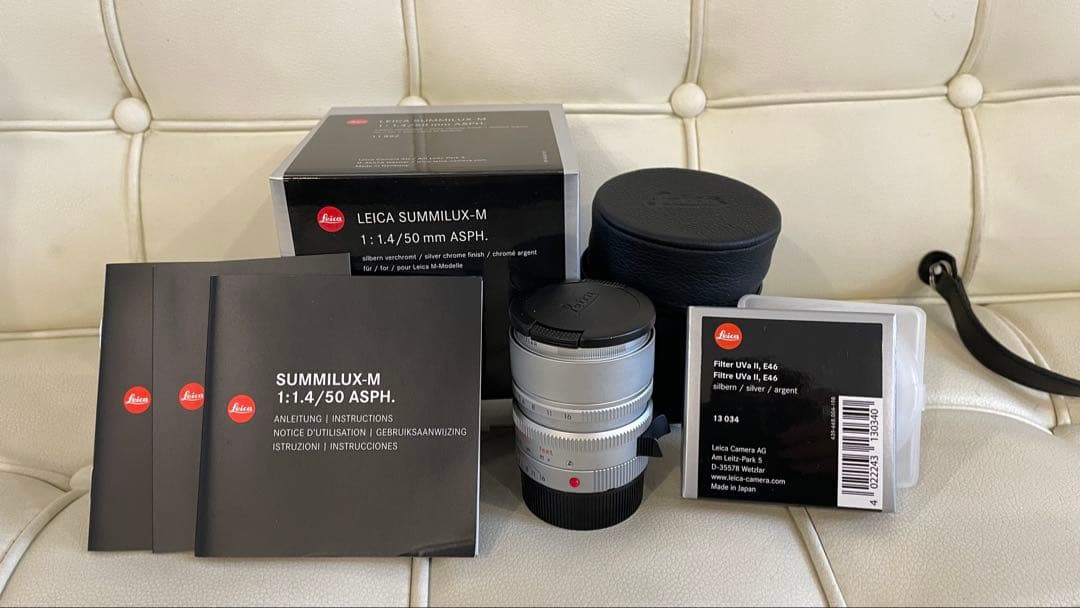 ライカ レンズ SUMMILUX-M 1:1.4/50 ASPH.美品