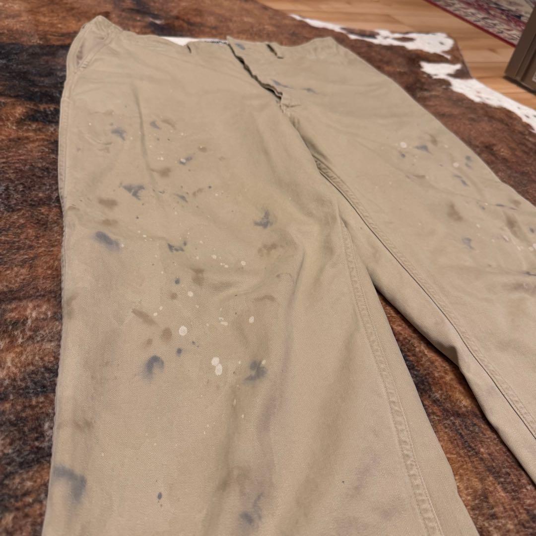 BOWWOW ペイント加工　チノパン