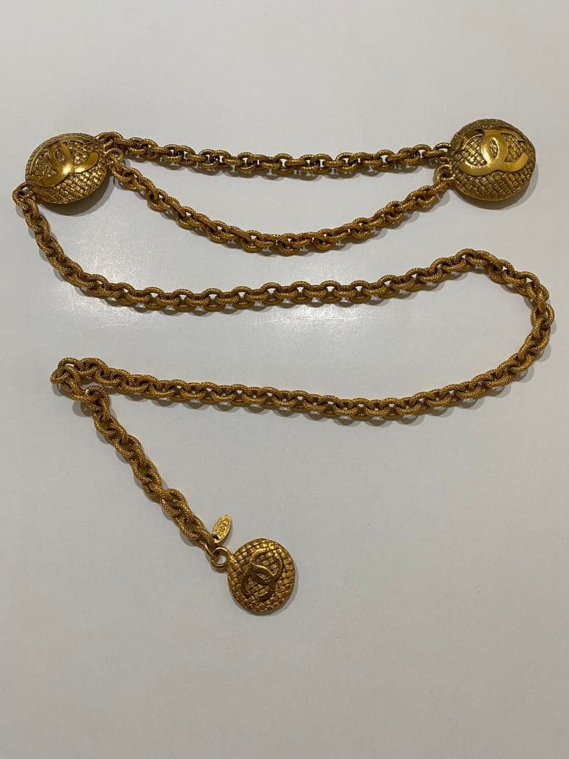 CHANEL⭐︎シャネル⭐︎チェーンベルト⭐︎ココマーク⭐︎ゴールド⭐︎