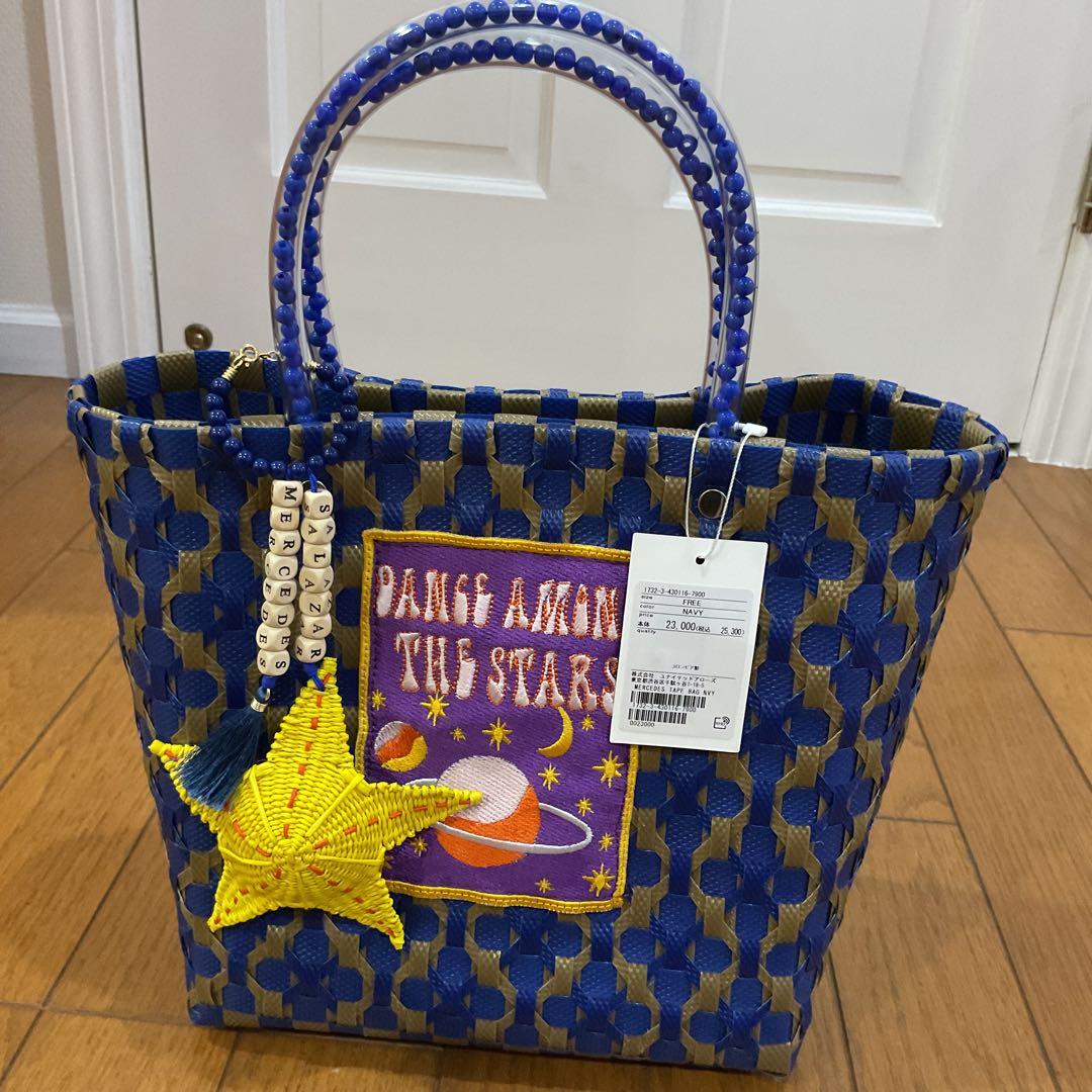 Mercedes tape ユナイテッドアローズ　ネイビートート　新品未使用