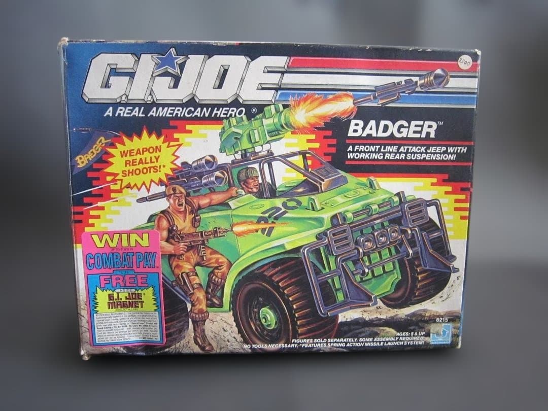 【未使用】G.I.JOE BADGER 攻撃ジープ HASBRO