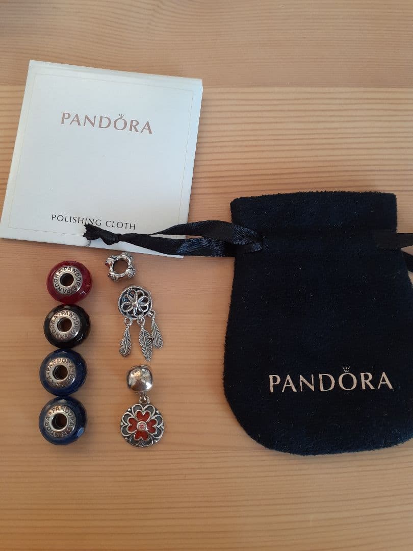 パンドラ　PANDORA　チャーム7個セット　おまけつき　used