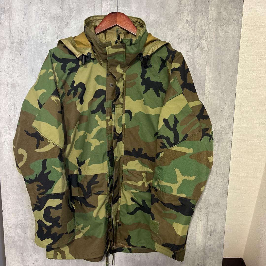 【希少！美品】米軍実物ECWCS GEN1 ゴアテックスパーカー M/SHORT