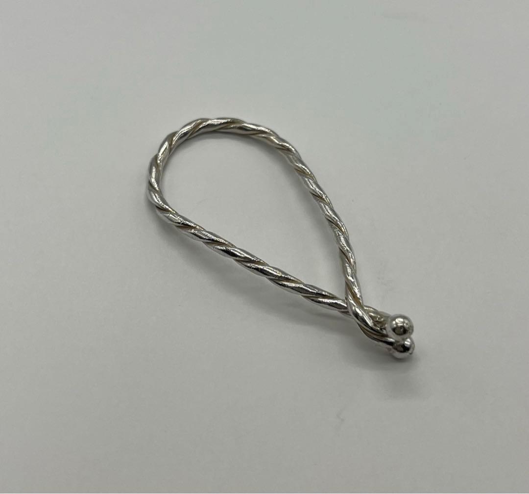 ティファニー TIFFANY ツイストキーリング SV925 ヴィンテージ 希少