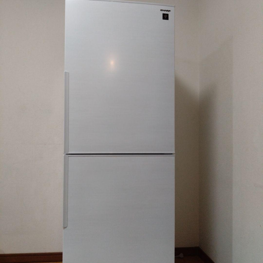 シャープ 冷蔵庫 SJ-PD28H-W 220L