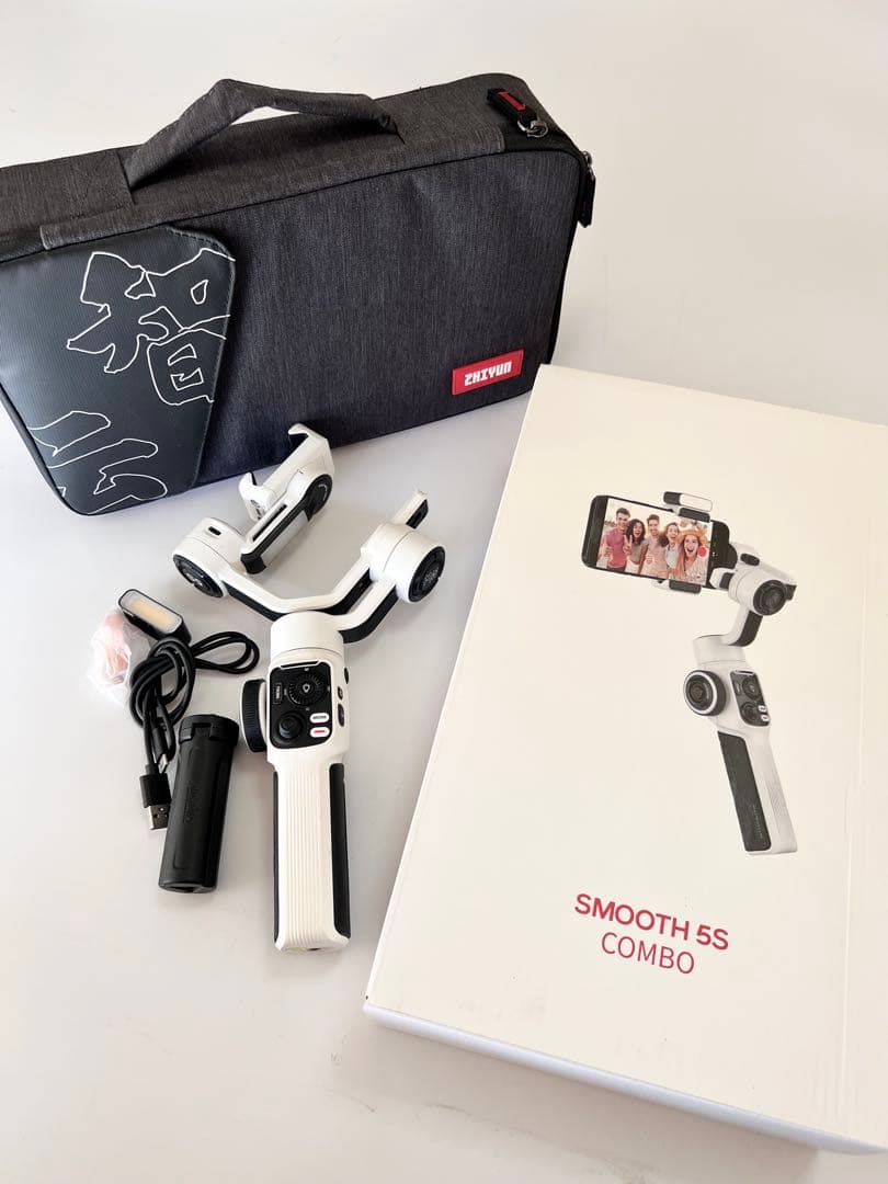zhiyun スマホ ジンバル スタビライザー コンボ SMOOTH 5S