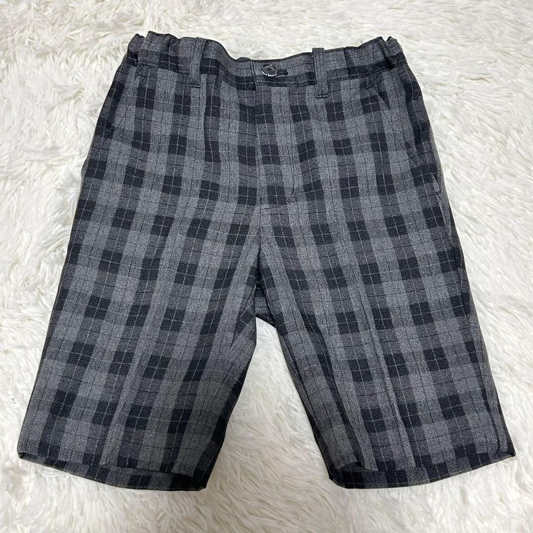 美品　ワルツバイビームスデザイン　フォーマル　キッズ　スーツ　銀ボタン　男の子