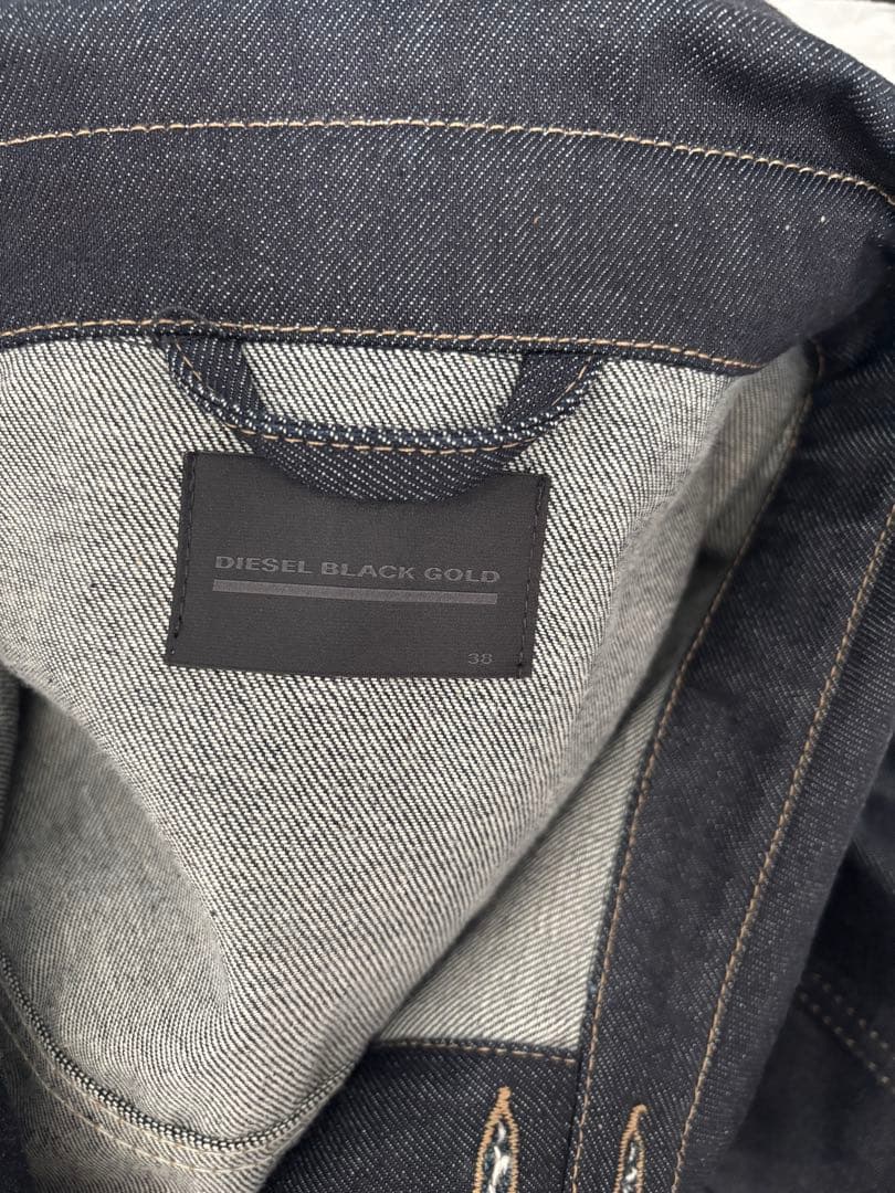 DIESEL BLACK GOLD ディーゼル　デニムジャケット　38 美品