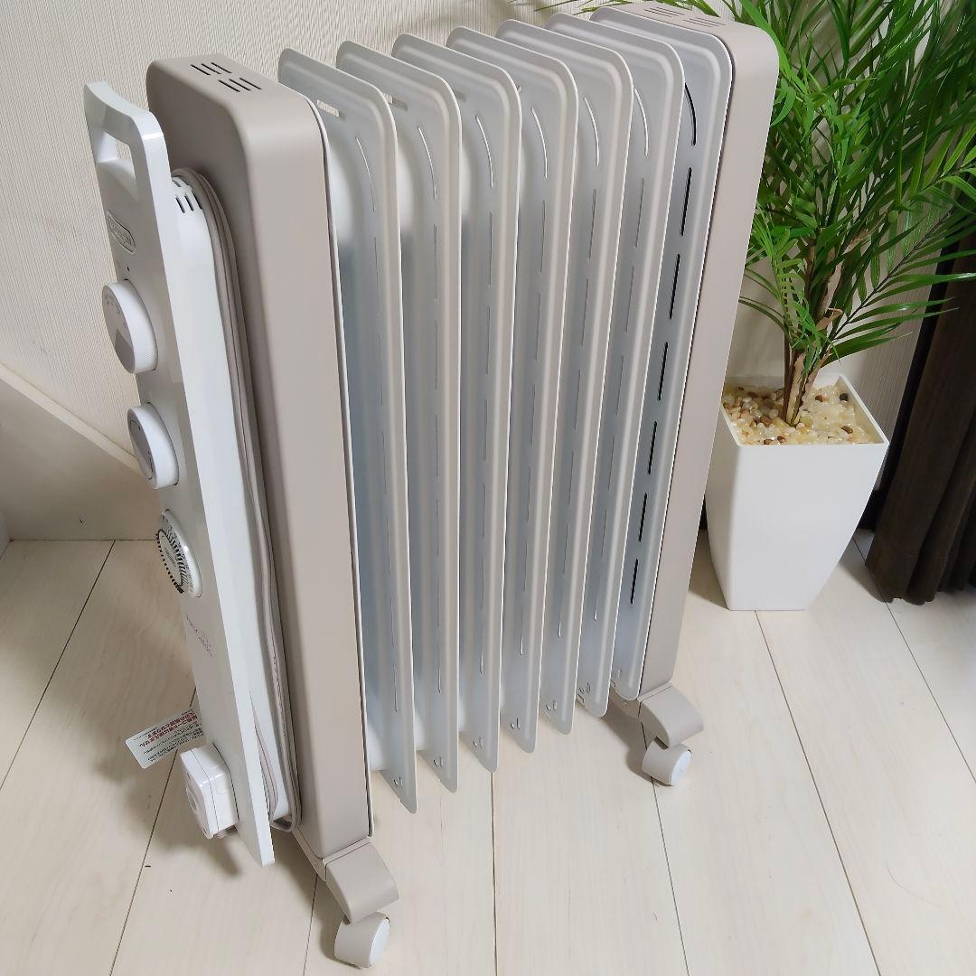 デロンギ オイルヒーター RHJ21F0812-WH 美品