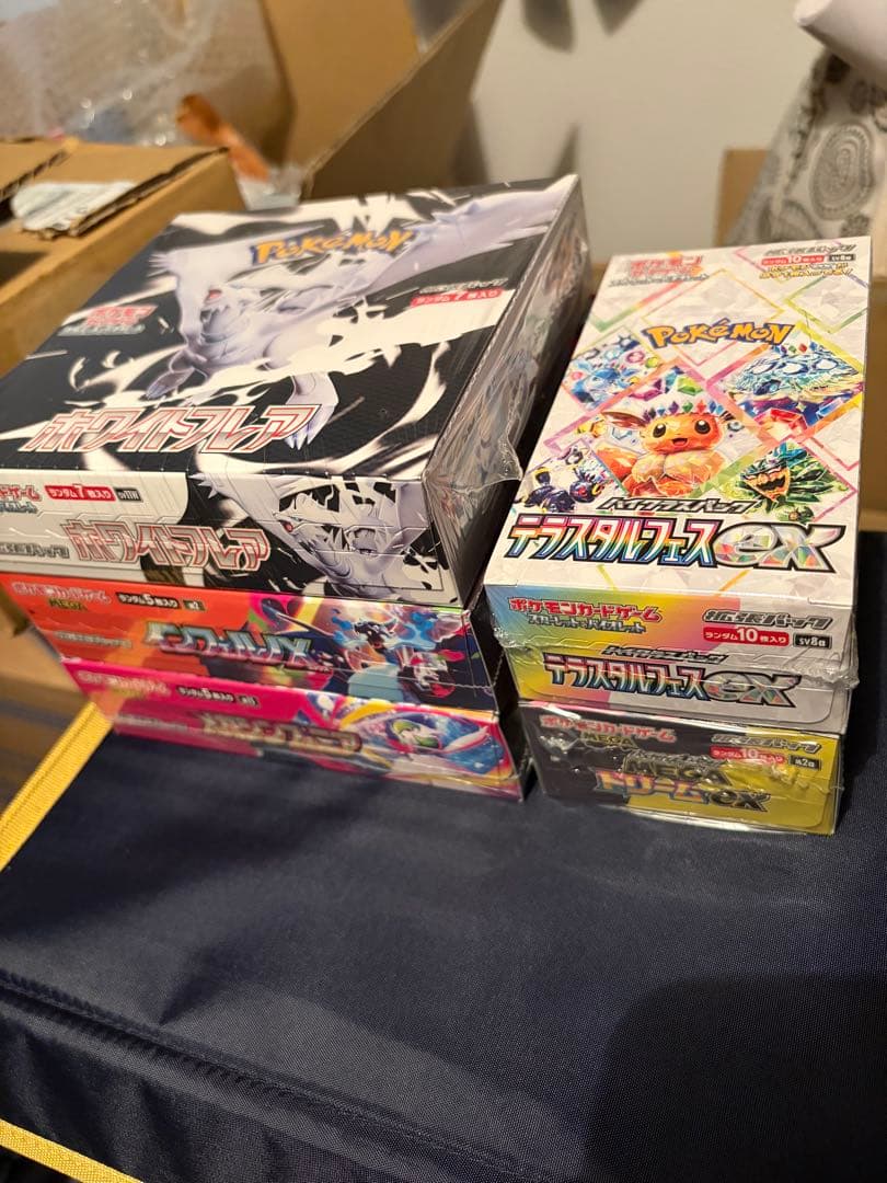 ポケモンカード　テラスタルフェスex 新品未開封　シュリンク付き5boxセット