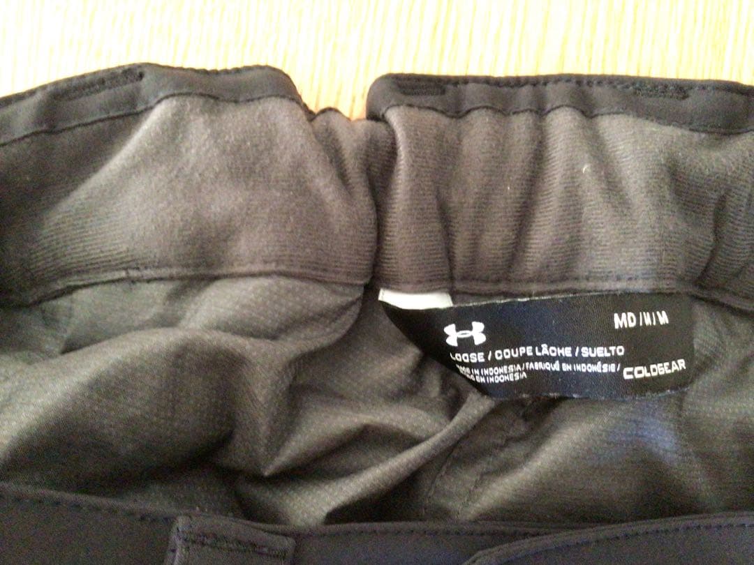 ⚠️アンダーアーマー　スノーパンツブラック　サイズMD新古品