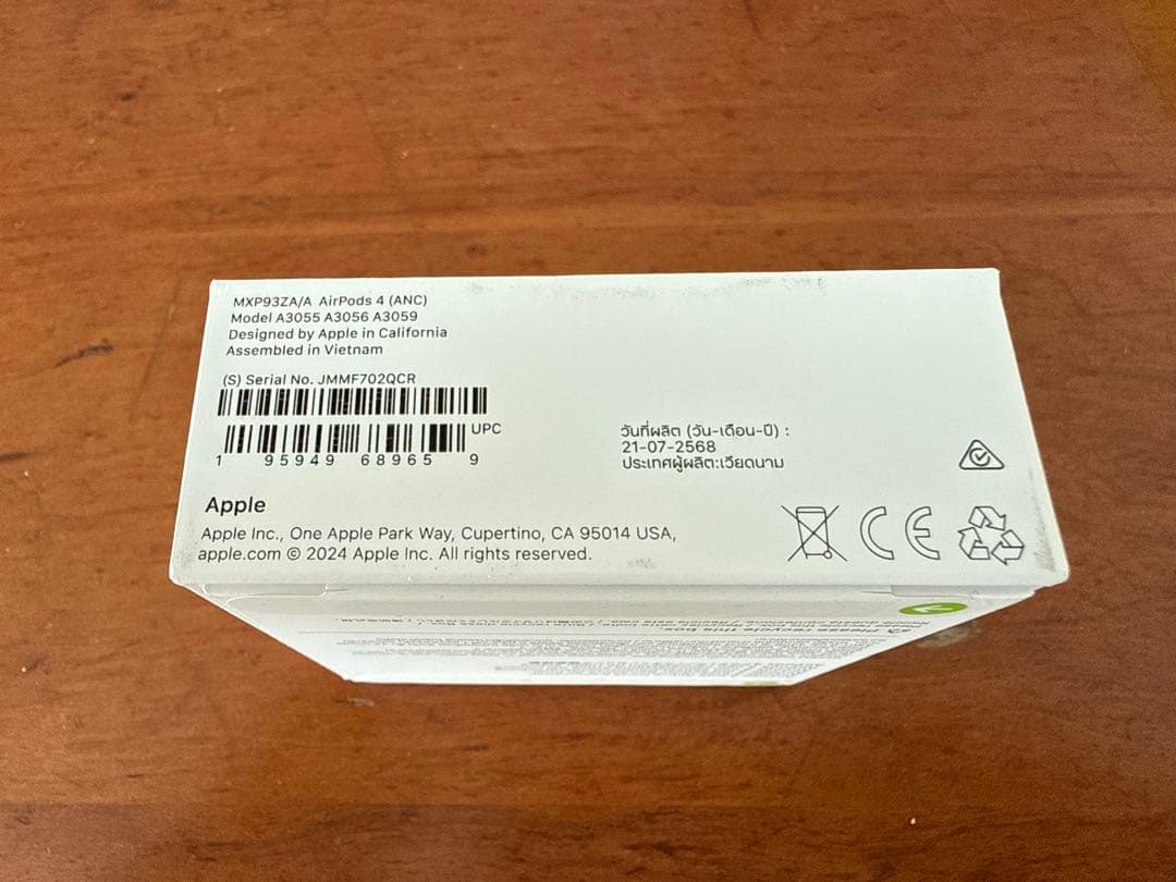 AirPods 4 アクティブノイズキャンセリング本体