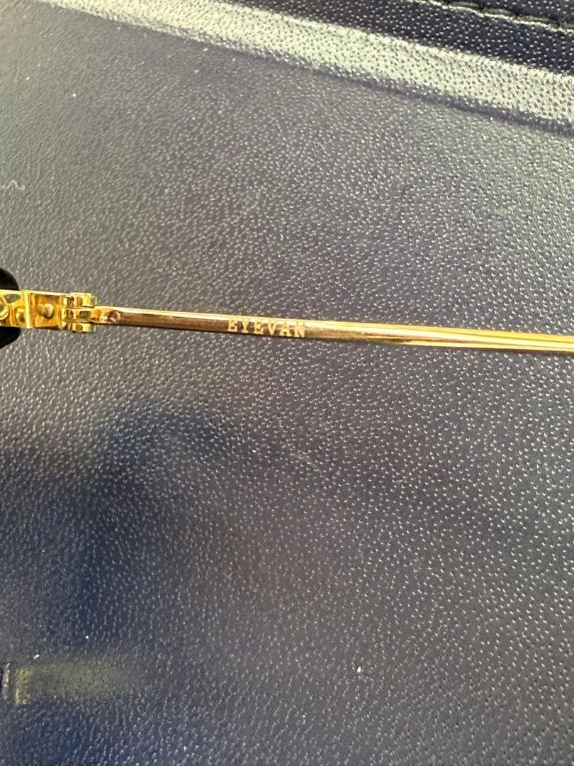 EYEVAN Emmons 49□21 PBK ライトブルー サングラス