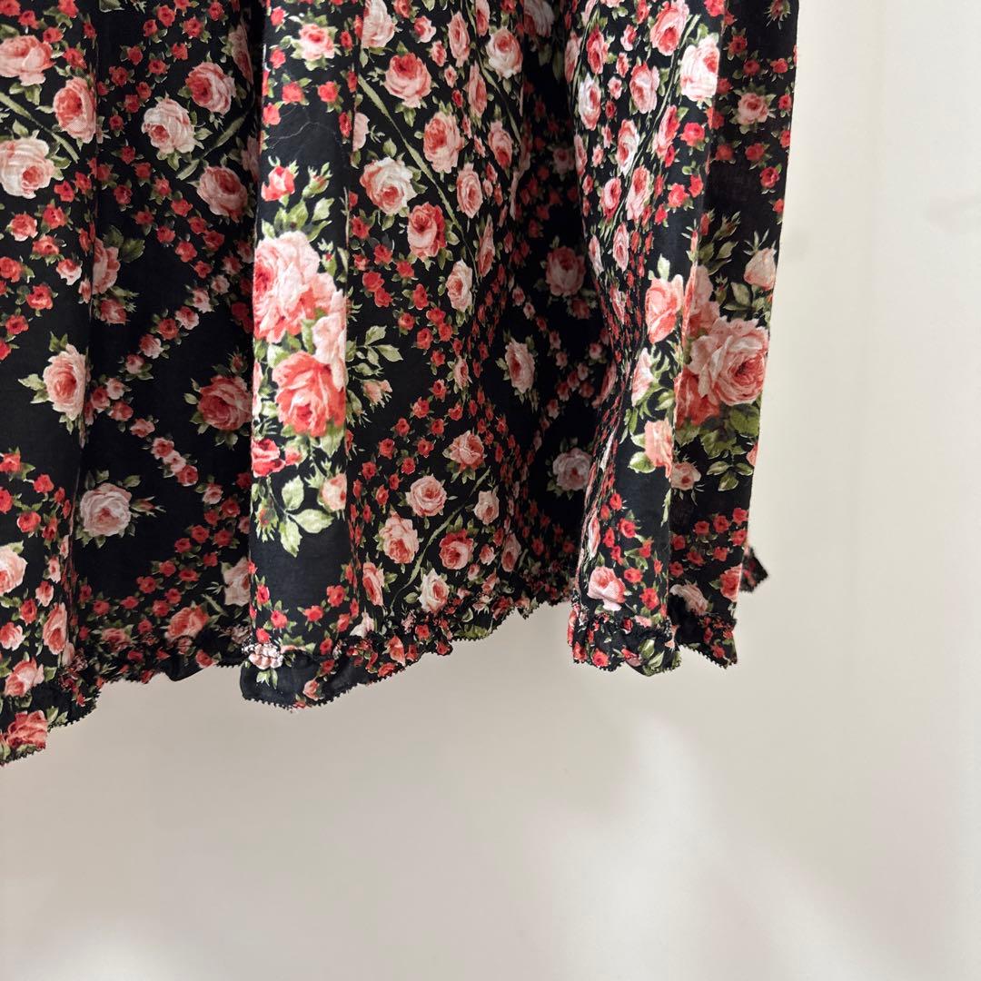 本日限定SALE♡美品 ピンクハウス 薔薇柄ワンピース