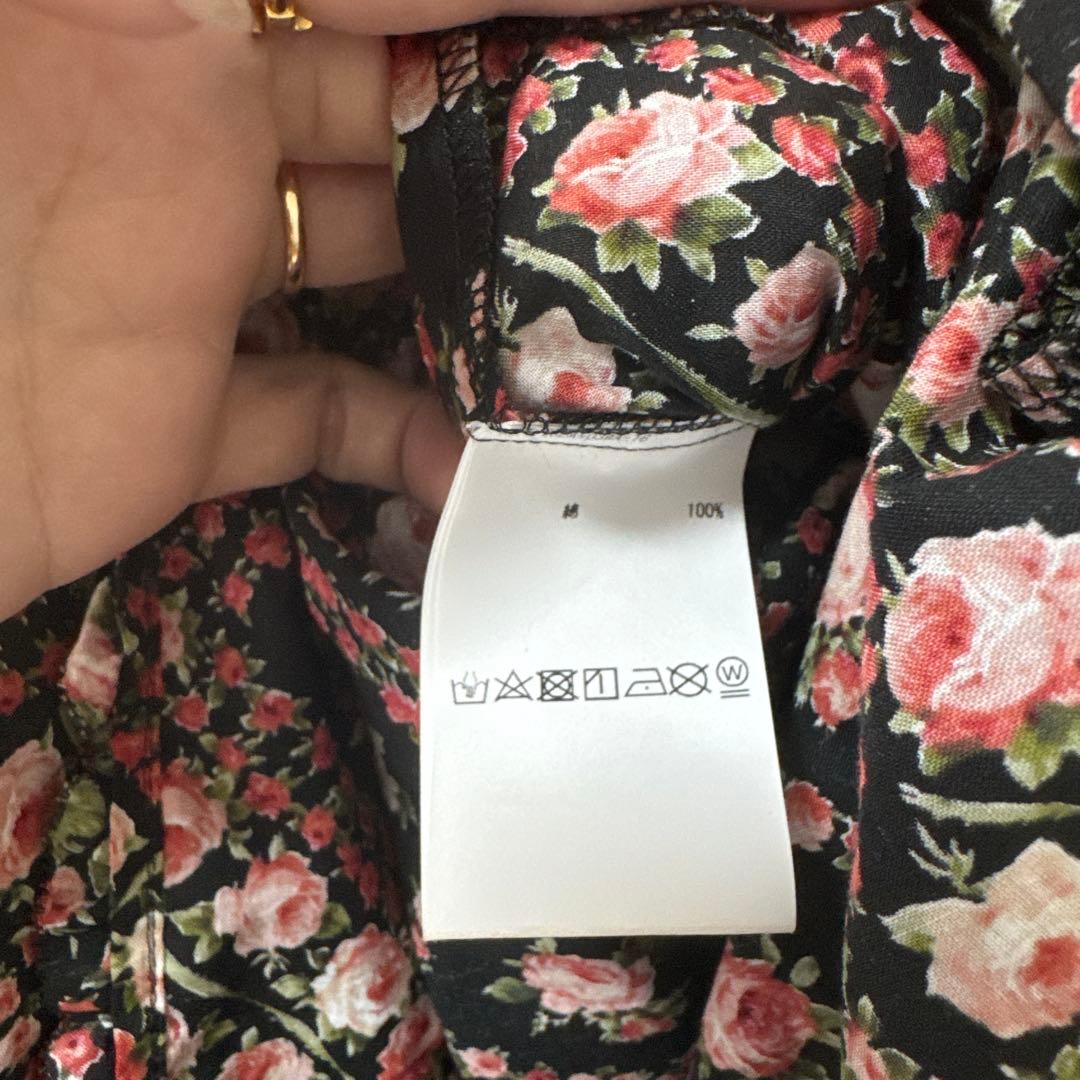 本日限定SALE♡美品 ピンクハウス 薔薇柄ワンピース