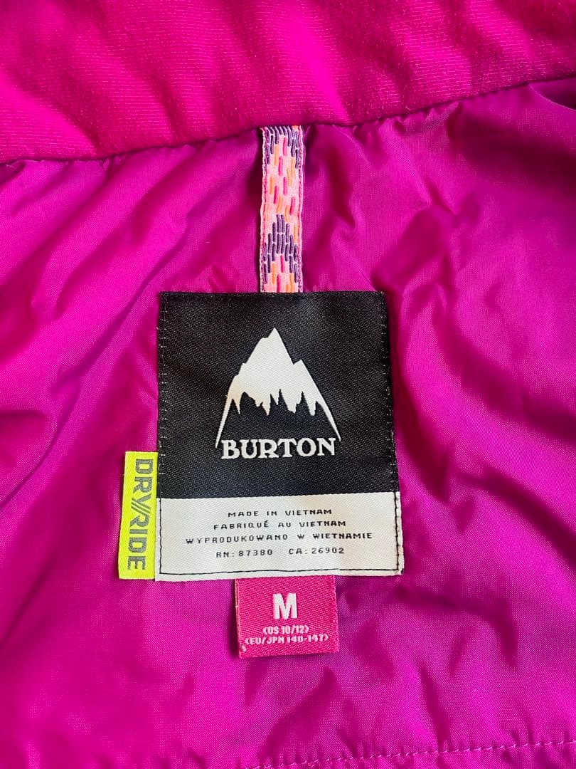 BURTONウェア　キッズ　上M 下S