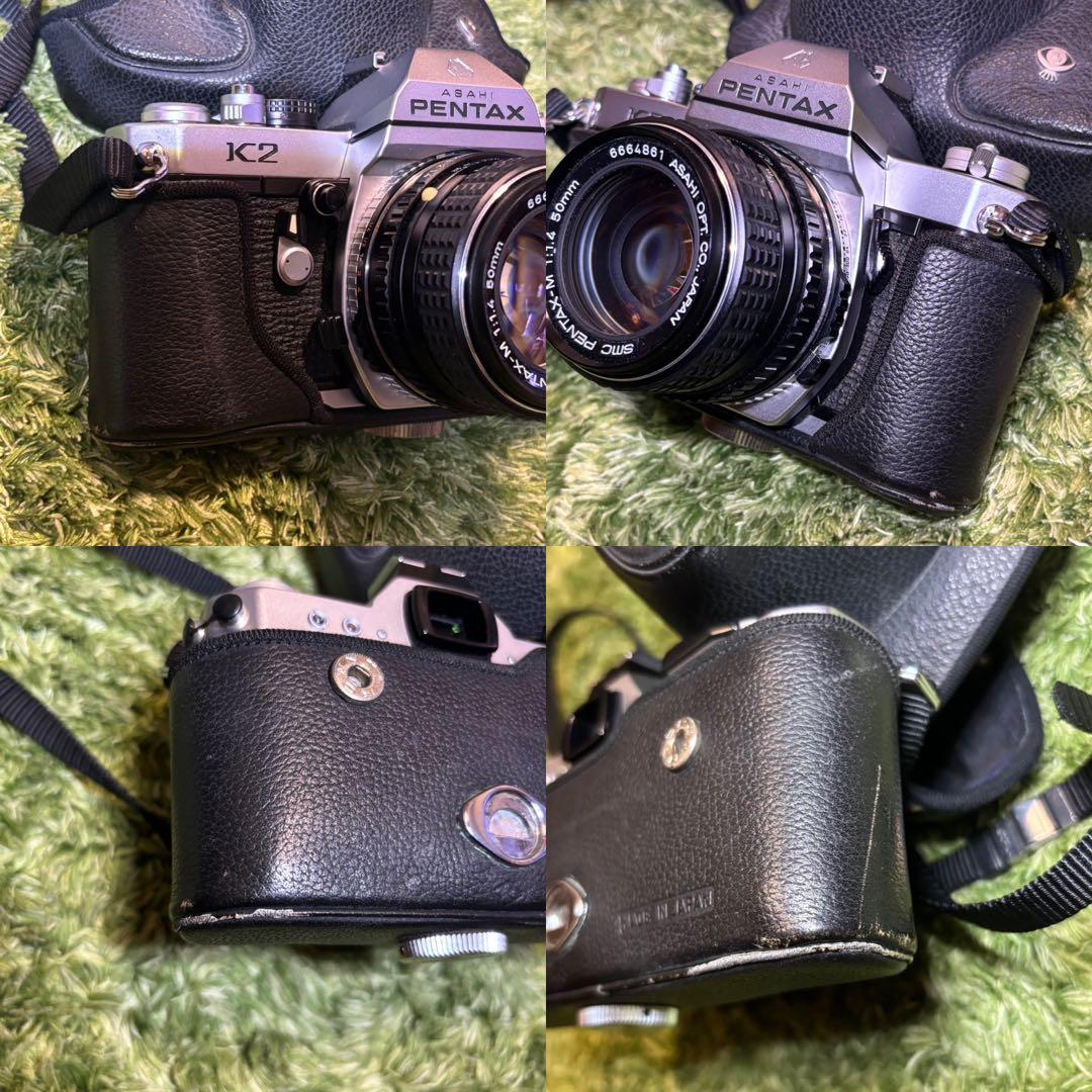 ASAHI PENTAX K2 フィルムカメラ 一眼レフカメラ50mmレンズ付き