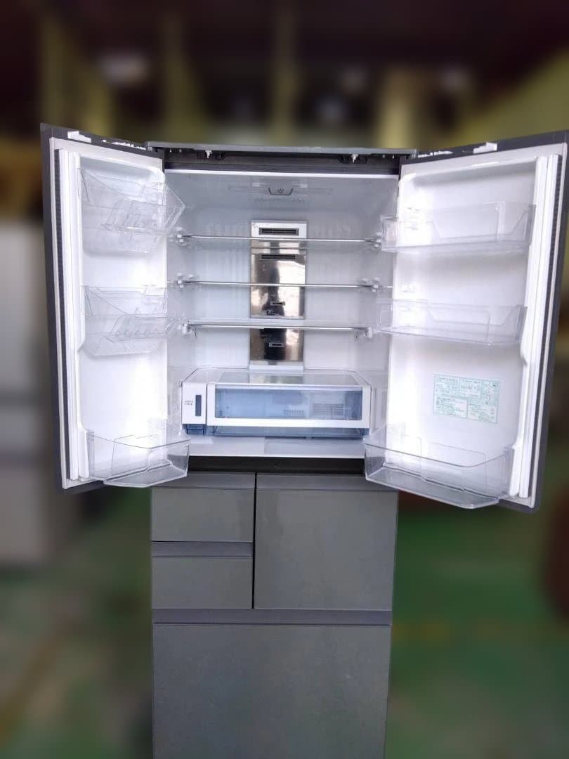 シャープ　２０１８年製　ノンフロン6ドア冷蔵庫　（SJ-GX50E）