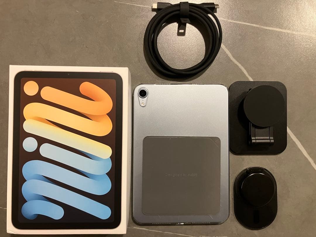 【美品おまけ多数】iPad mini A17pro 256GB ブルー第七世代