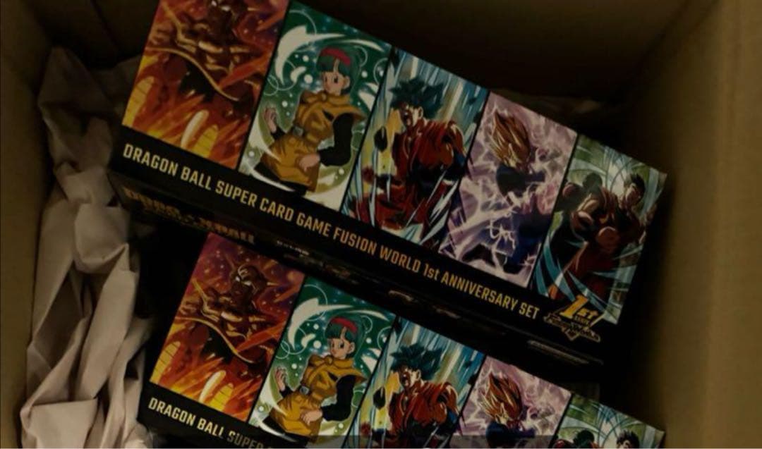 2セット ドラゴンボールカードゲームフュージョンワールド 1st アニバーサリ