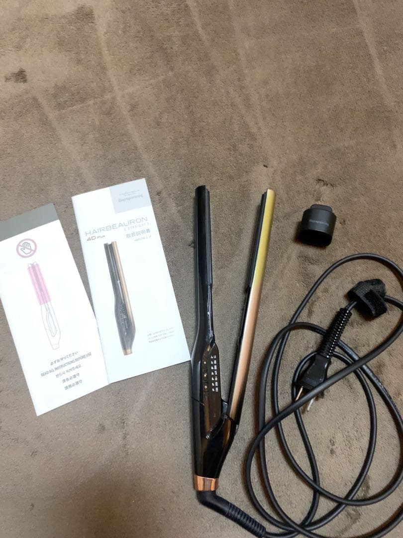 ヘアビューロン　4D Plus ストレートヘアアイロン　ジャンク品
