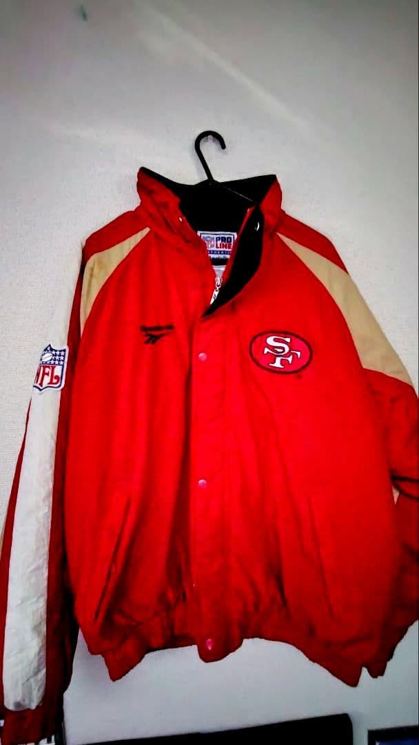 Reebok サンフランシスコ49ers ウォームアップジャケット