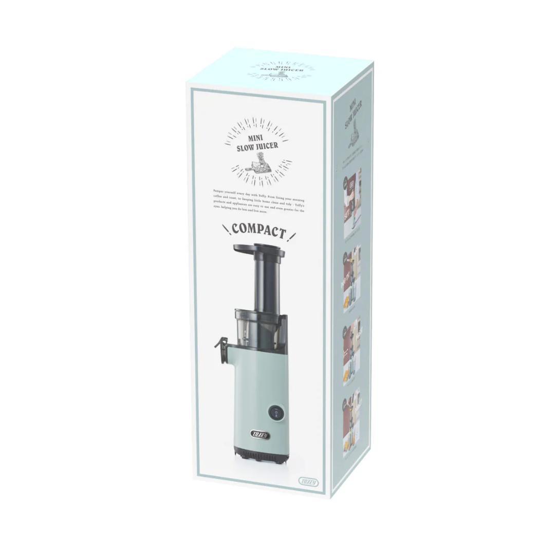 Toffy ミニスロージューサー K-BD4-PA ペールアクア