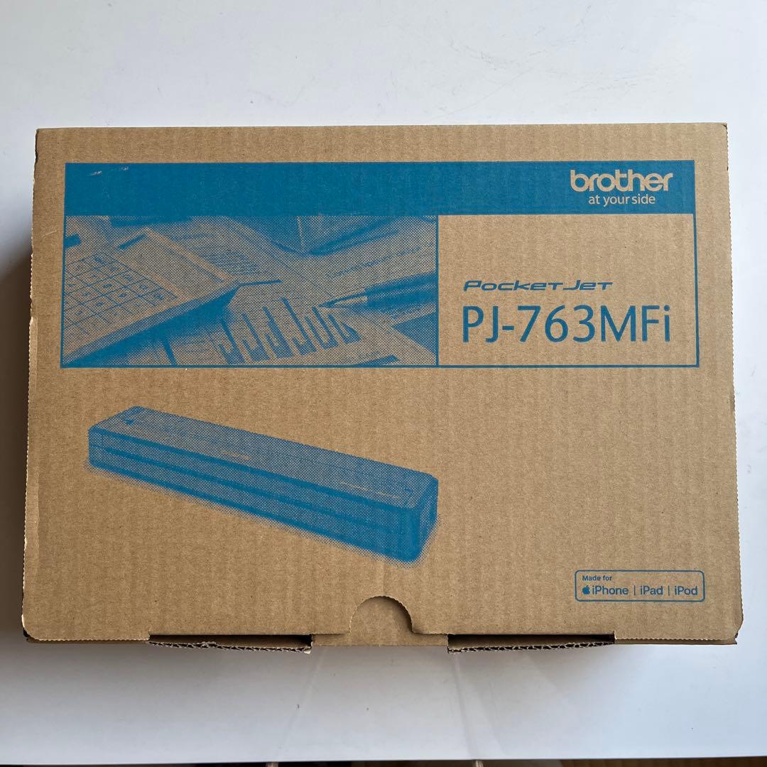 brother Pocket Jet PJ-763MFi 本体 と感熱紙