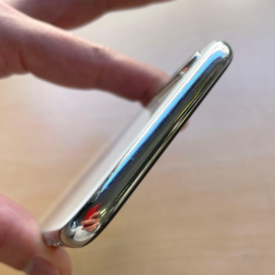 iPhone X シルバー　256GB A1902 美品　バッテリー93%
