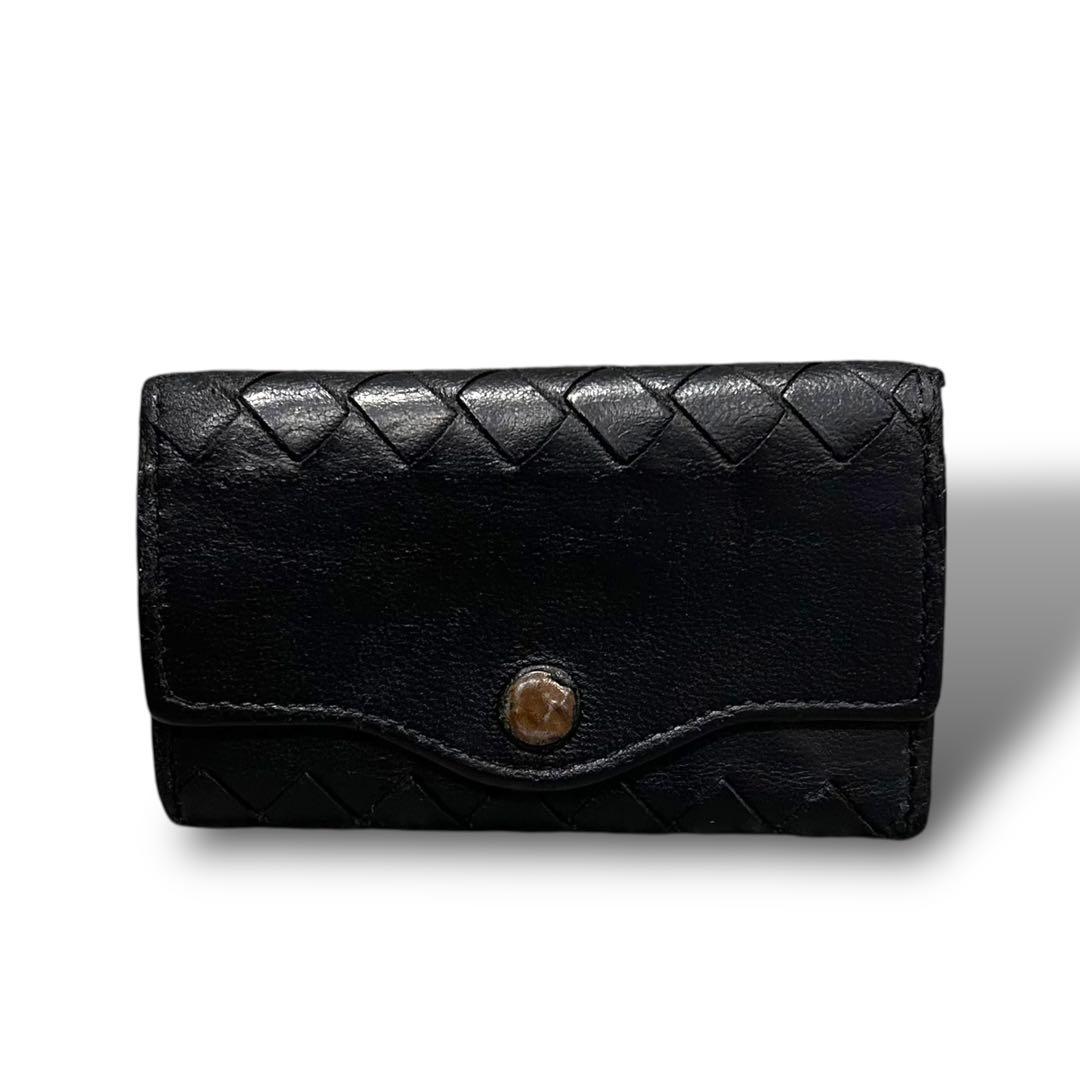 Bottega Veneta ボッテガヴェネタ イントレチャート キーケース