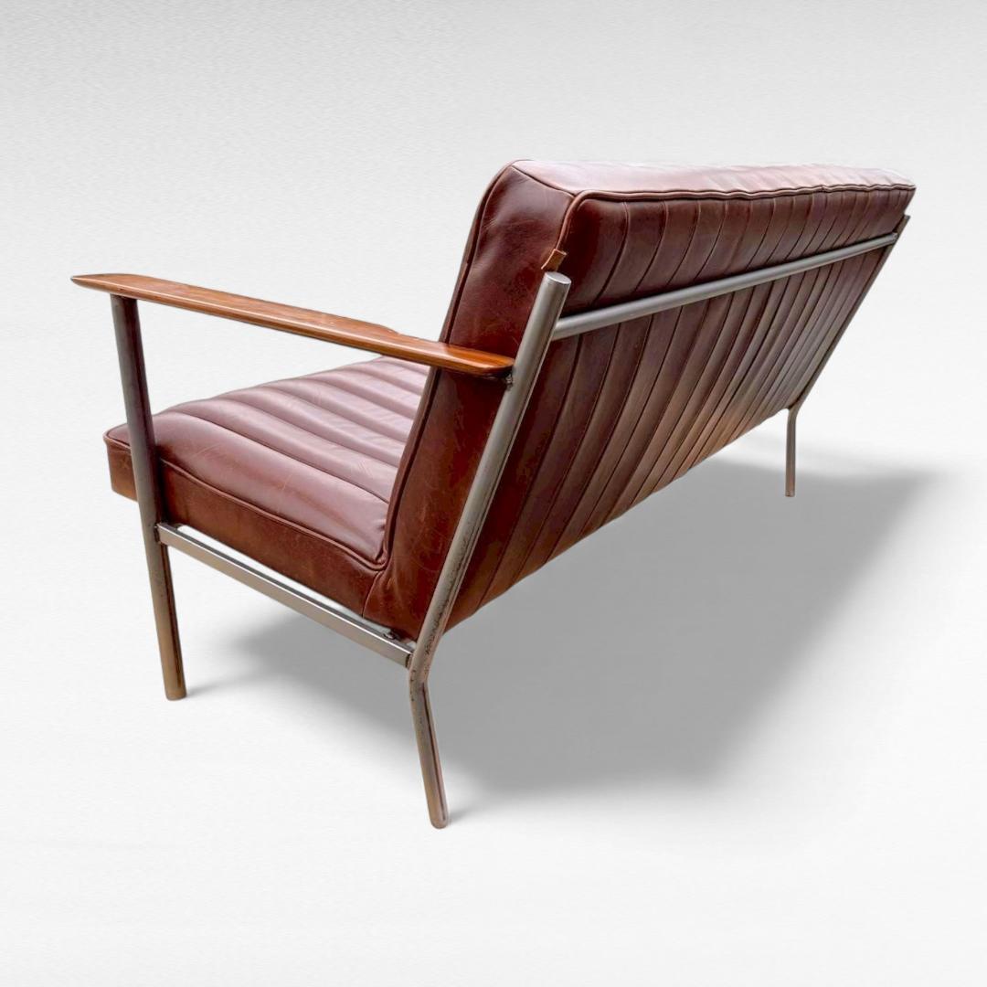 廃盤クラッシュゲート tabu Leather Works DINER ソファ