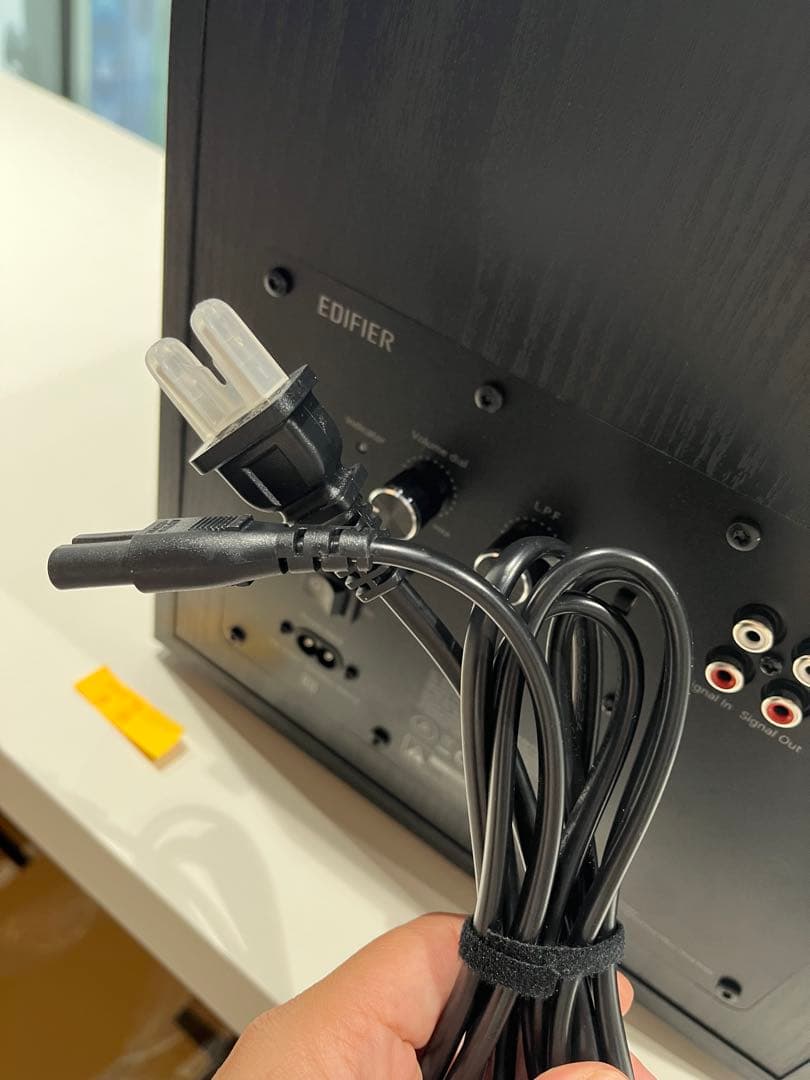 1027黒/Edifier T5 70W 8インチ サブウーファー、スピーカー用