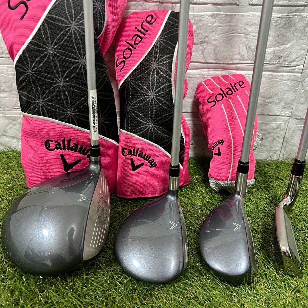 極美品 ゴルフクラブ レディース セット ソレイル 最新 現行モデル 8本 L