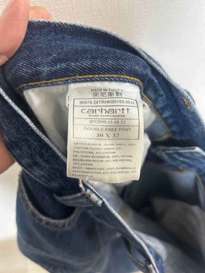 Carhartt WIP ダブルニーデニムパンツ 30×32