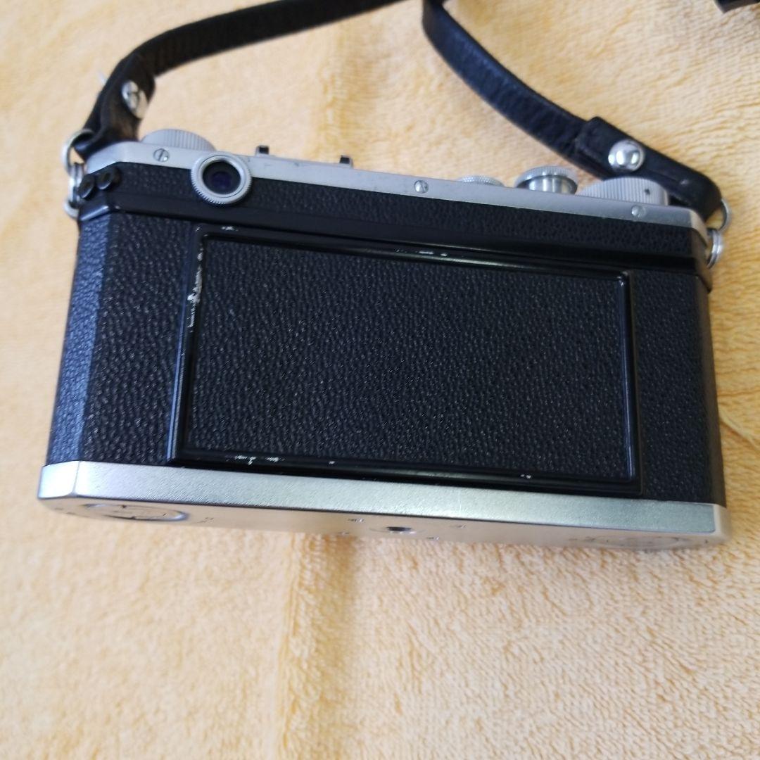 Nikon S ニッコールHC5cm　F2付き　皮製ケース、箱付き