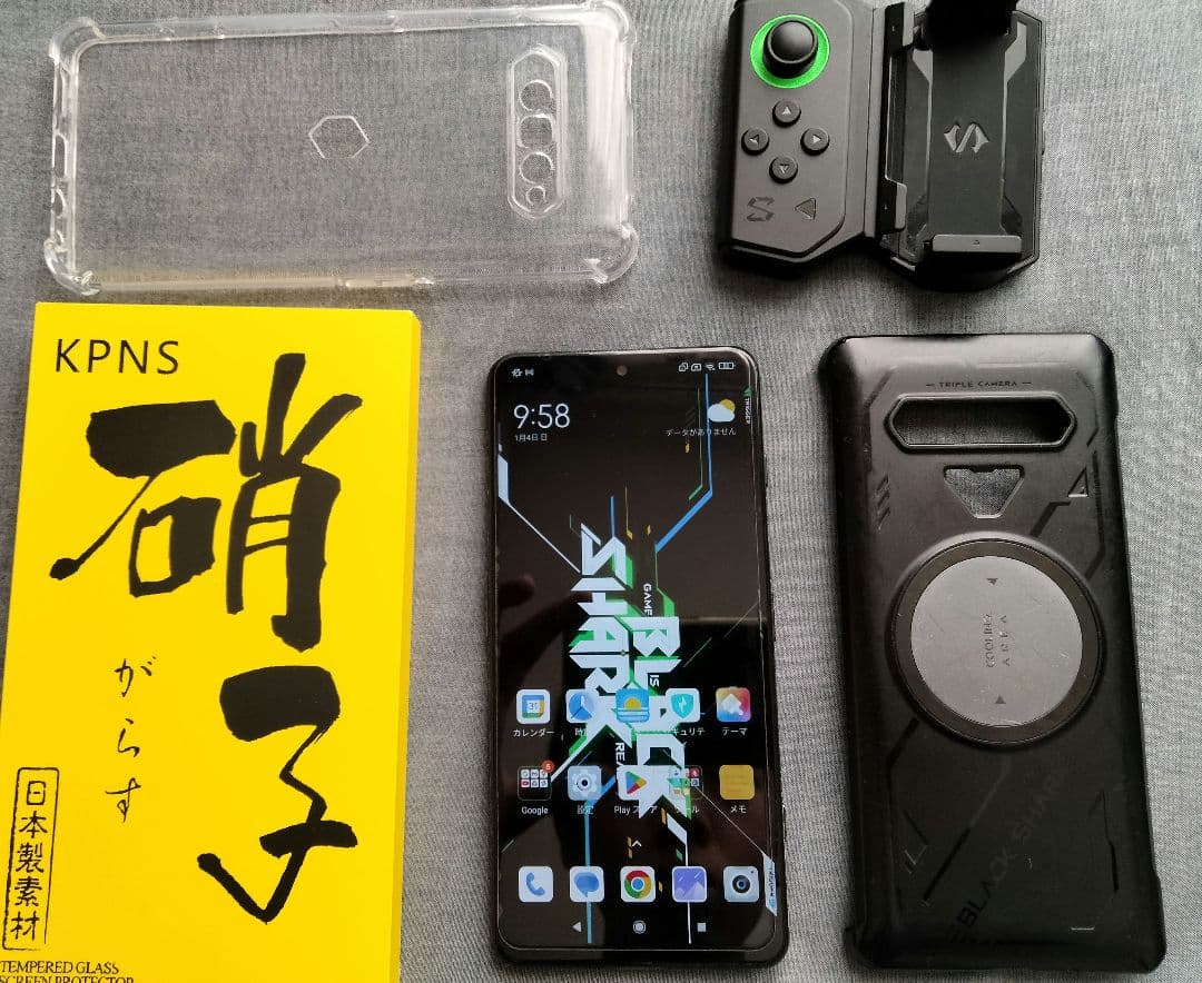 Black Shark 4 スマートフォン 本体 コントローラー