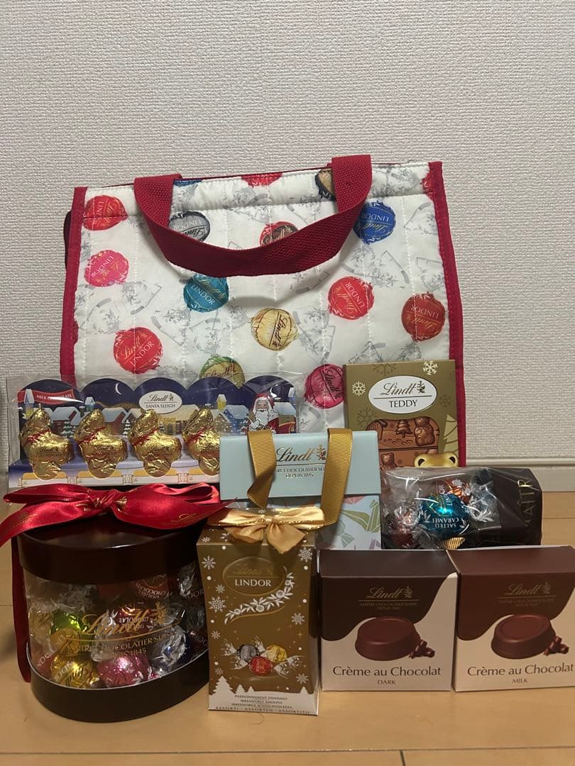 きらりリンツチョコレート　ラッキーホリデーバッグL