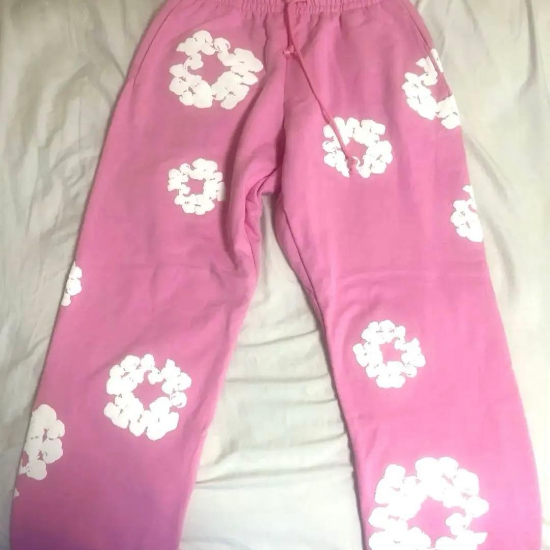 denim tears デニムティアーズ　ピンク　パンツ