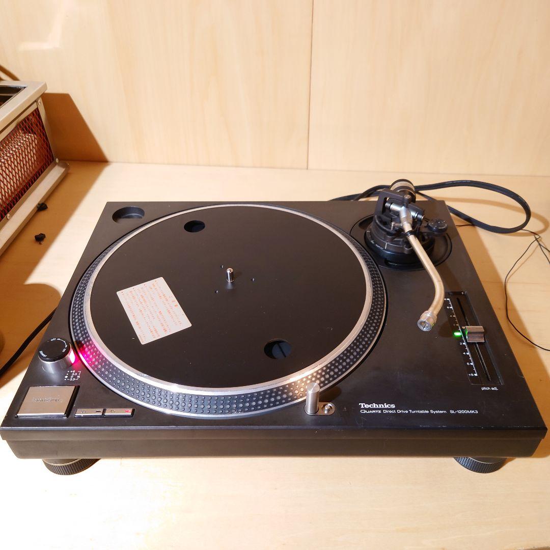 テクニクス　ターンテーブル　SL-1200mk3 レコード　Technics