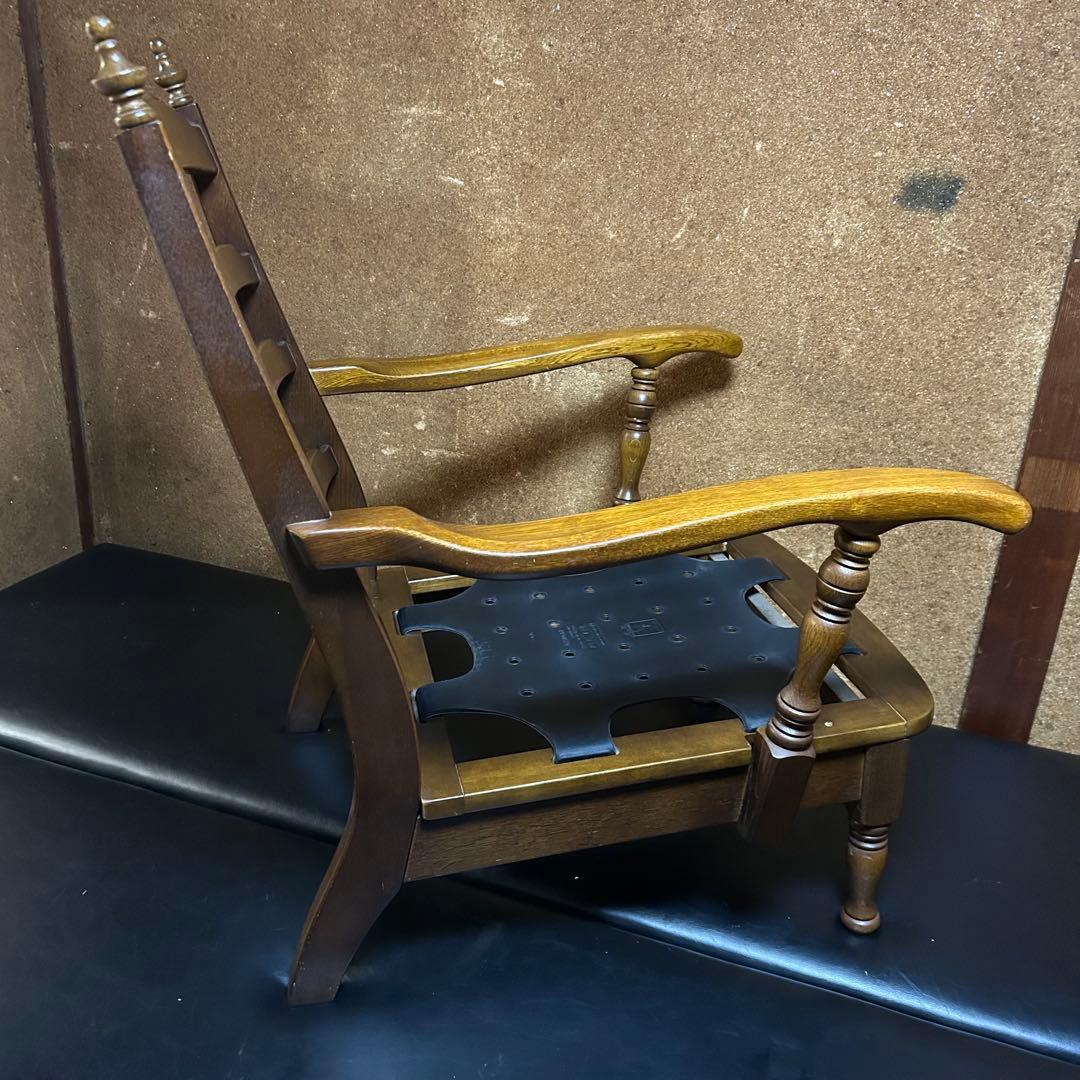 飛騨産業 キツツキ 穂高 オーク材 アーム 1Pソファ ラウンジチェア メロウ