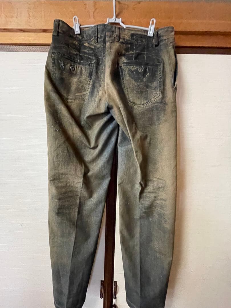 D&G ダメージ加工 デニムパンツ サイズ46