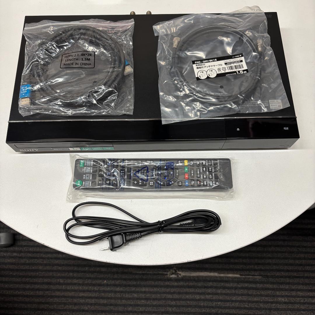 【完動美品・付属品フル】W録1TB ソニー BDレコーダー BDZ-EW1200