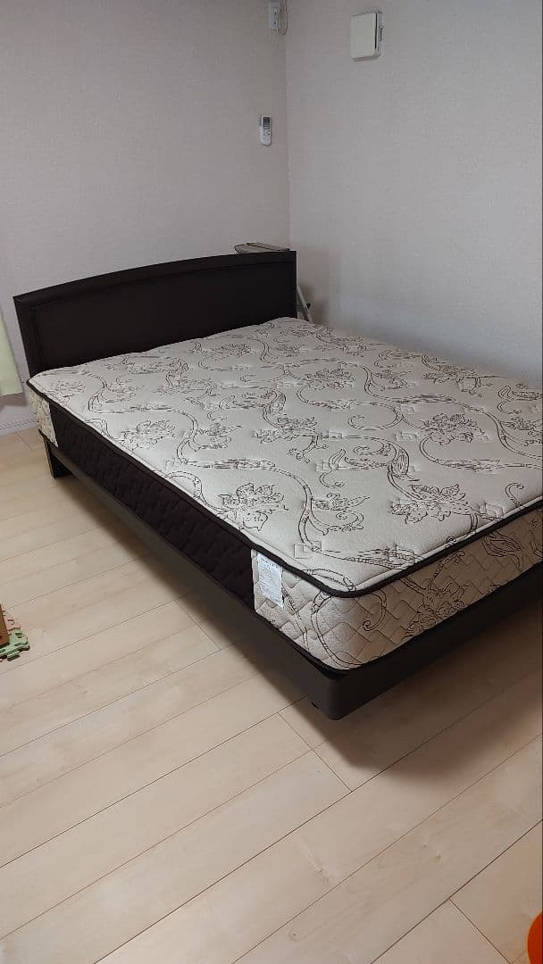 【モモ】東京ベッド ダブルベッド マットレス フレーム