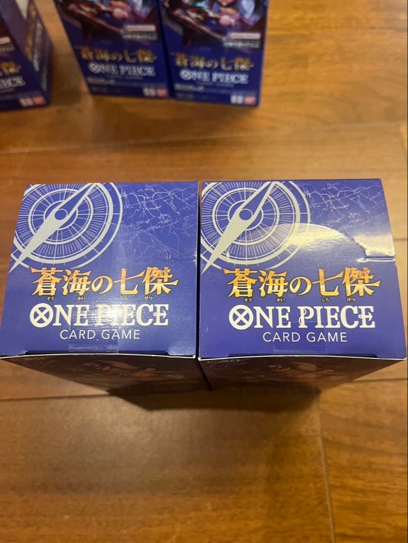 即購入⭕️新品未開封テープ付き蒼海の七傑8BOX