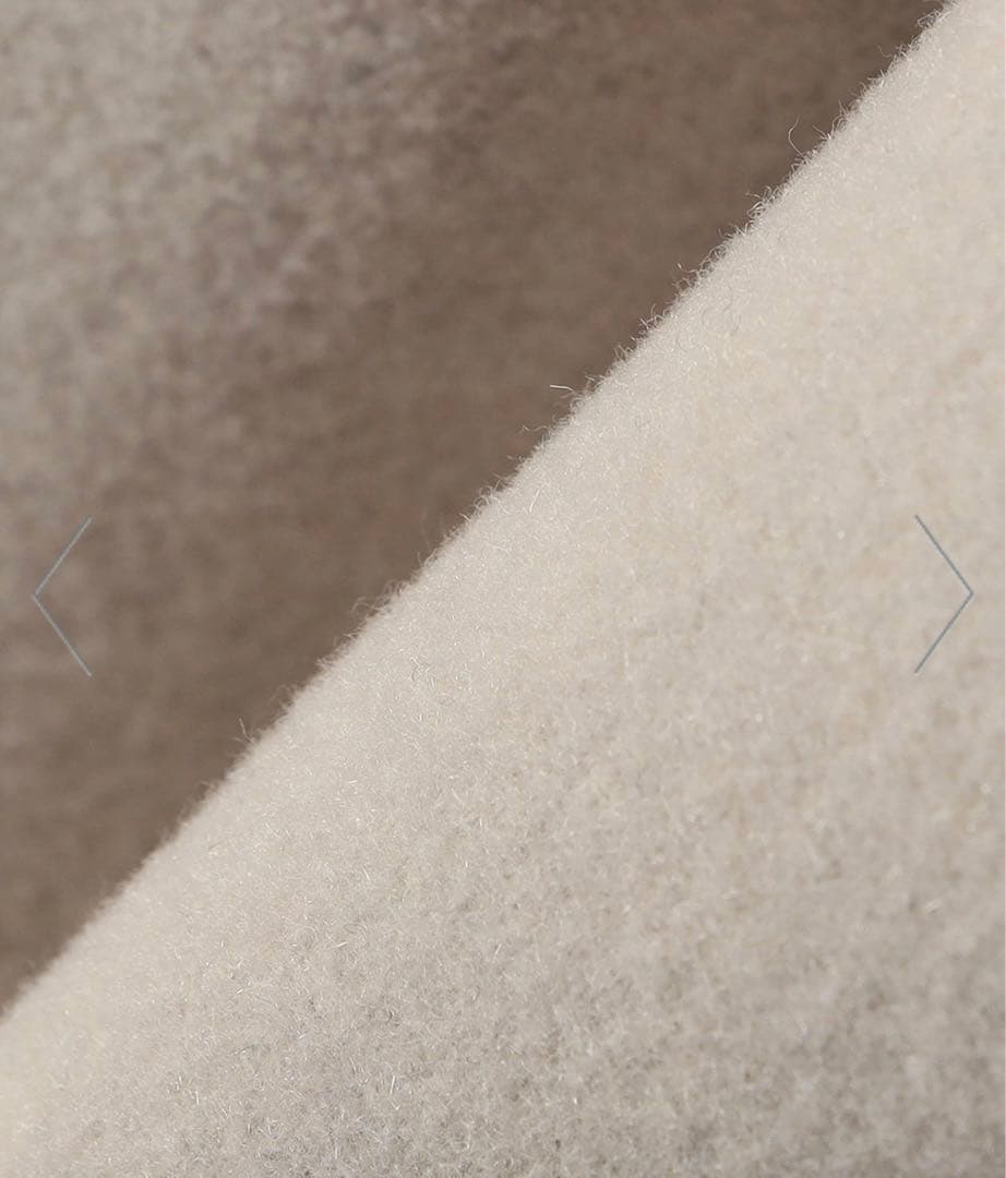 SHIPS any*PUREWOOL スタンド&テーラード ハーフコート LG