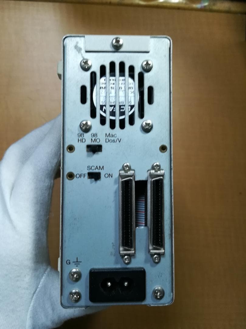 緑電子MOOM MO DISK DRIVE UM-641F PC98モード付