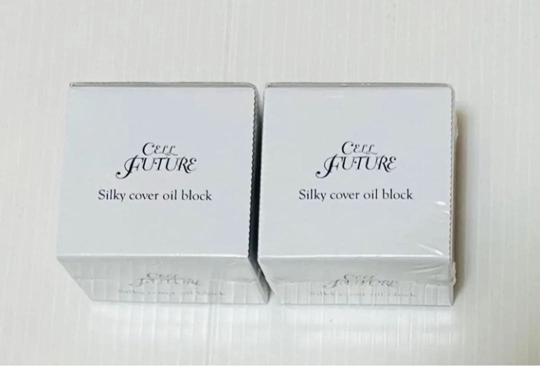 セルフューチャー シルキーカバーオイルブロック (化粧下地) 28g ×2個